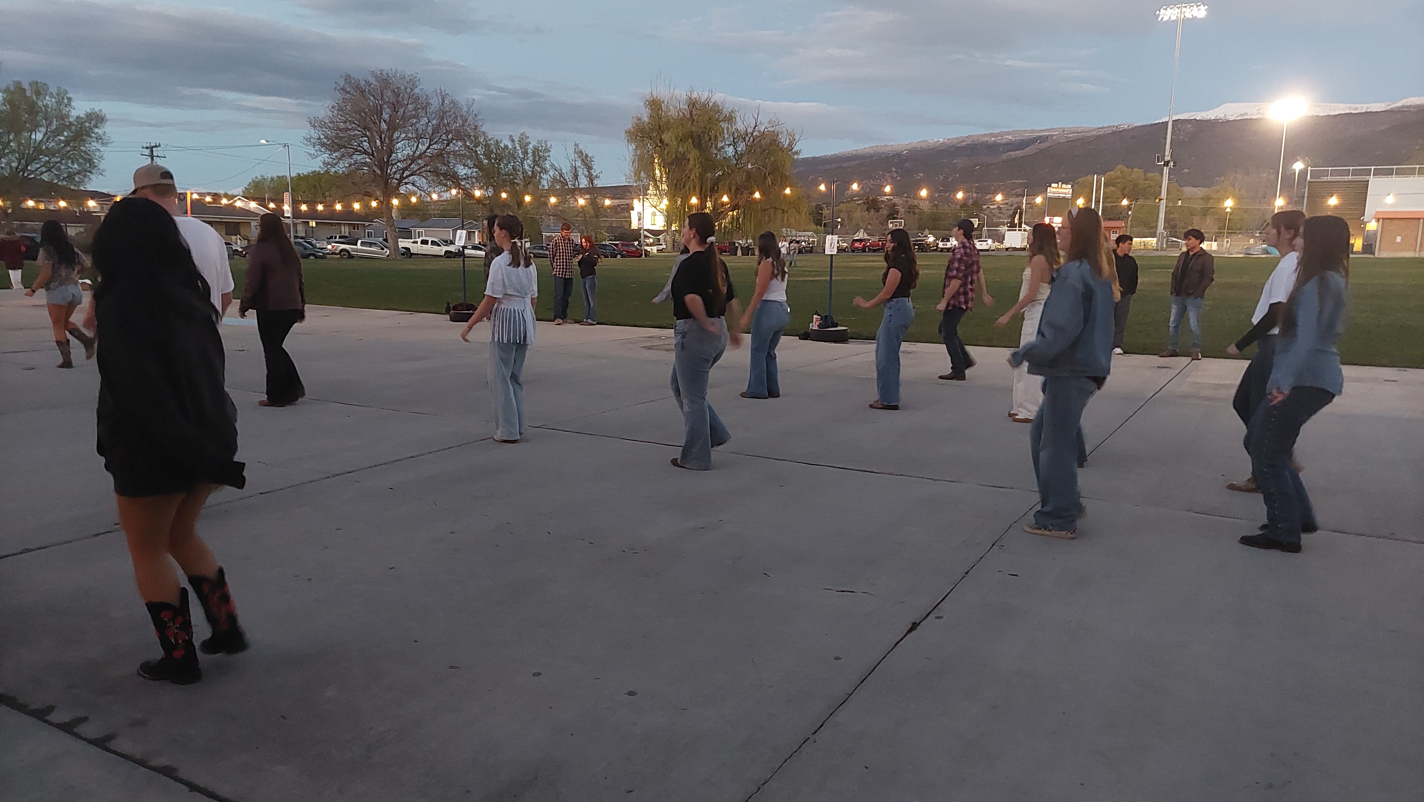 Snow College Western Swing Club social dance